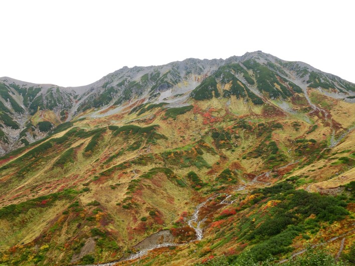 雄山の紅葉